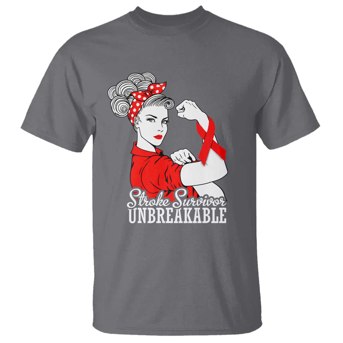 Stroke Survivor Unbreakable T Shirt Stroke Awareness Gift