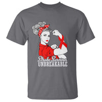Stroke Survivor Unbreakable T Shirt Stroke Awareness Gift