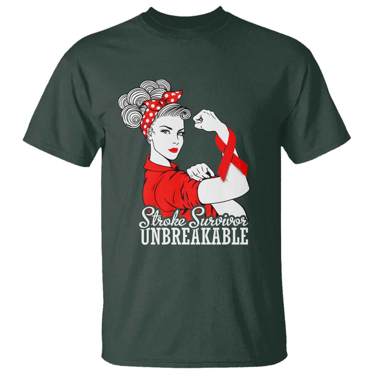 Stroke Survivor Unbreakable T Shirt Stroke Awareness Gift