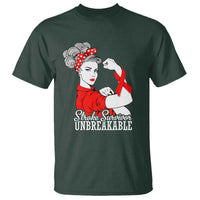 Stroke Survivor Unbreakable T Shirt Stroke Awareness Gift