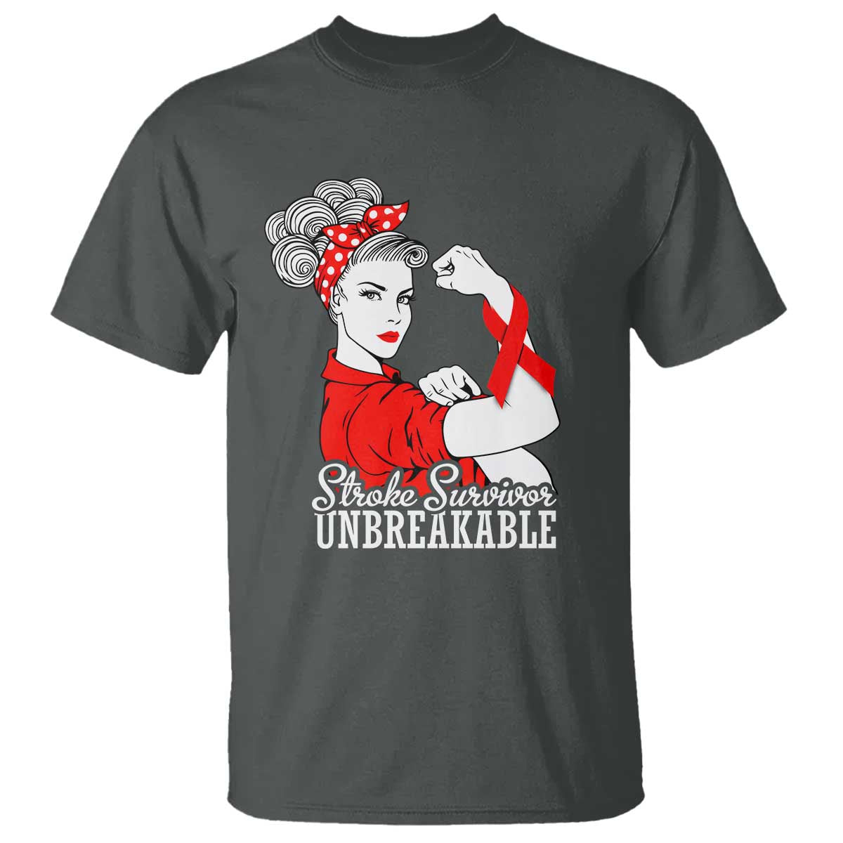 Stroke Survivor Unbreakable T Shirt Stroke Awareness Gift