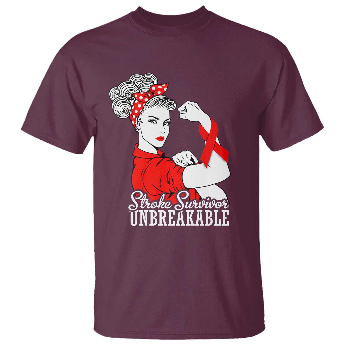 Stroke Survivor Unbreakable T Shirt Stroke Awareness Gift