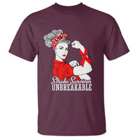 Stroke Survivor Unbreakable T Shirt Stroke Awareness Gift