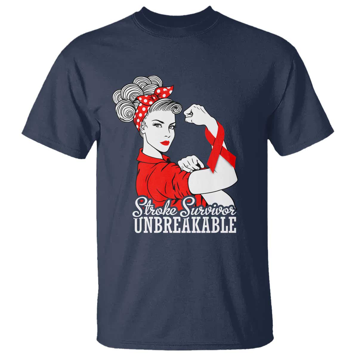 Stroke Survivor Unbreakable T Shirt Stroke Awareness Gift