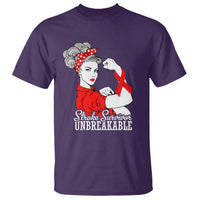 Stroke Survivor Unbreakable T Shirt Stroke Awareness Gift