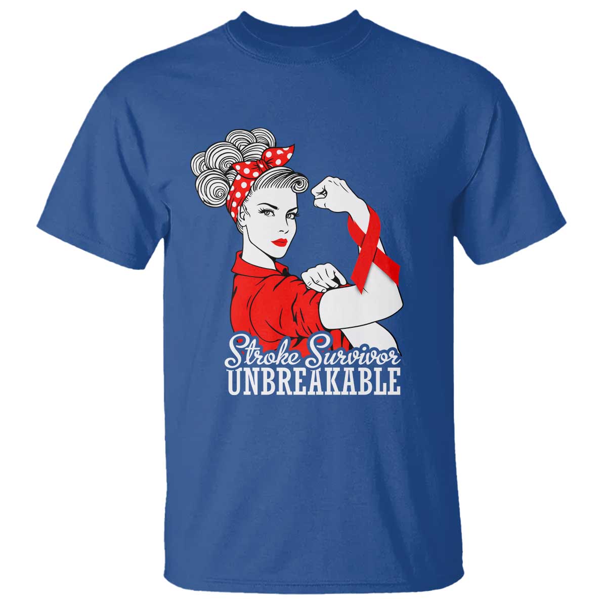 Stroke Survivor Unbreakable T Shirt Stroke Awareness Gift