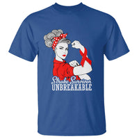 Stroke Survivor Unbreakable T Shirt Stroke Awareness Gift