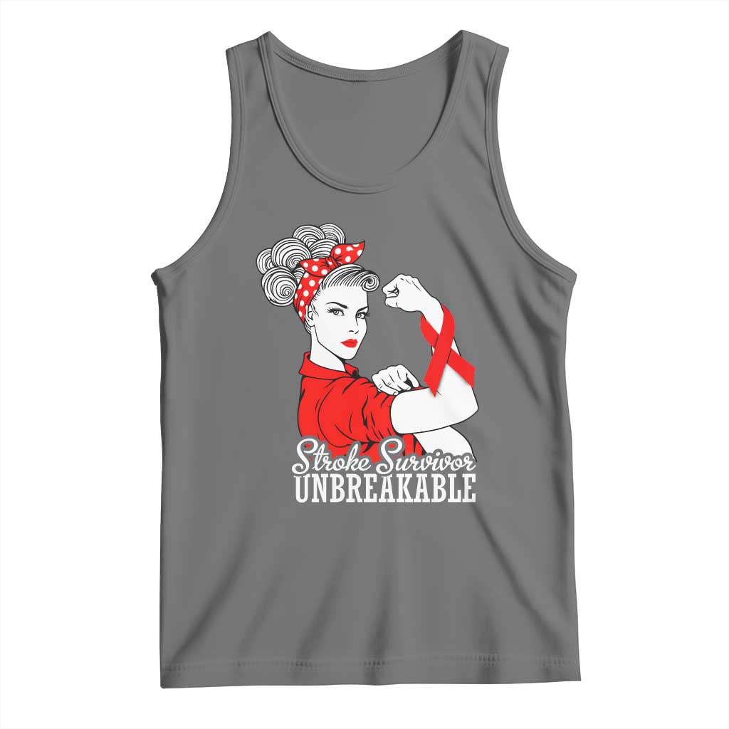 Stroke Survivor Unbreakable Tank Top Stroke Awareness Gift