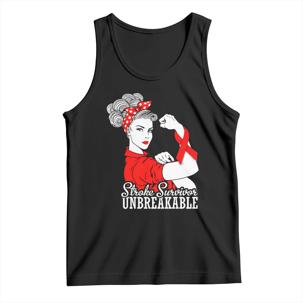 Stroke Survivor Unbreakable Tank Top Stroke Awareness Gift