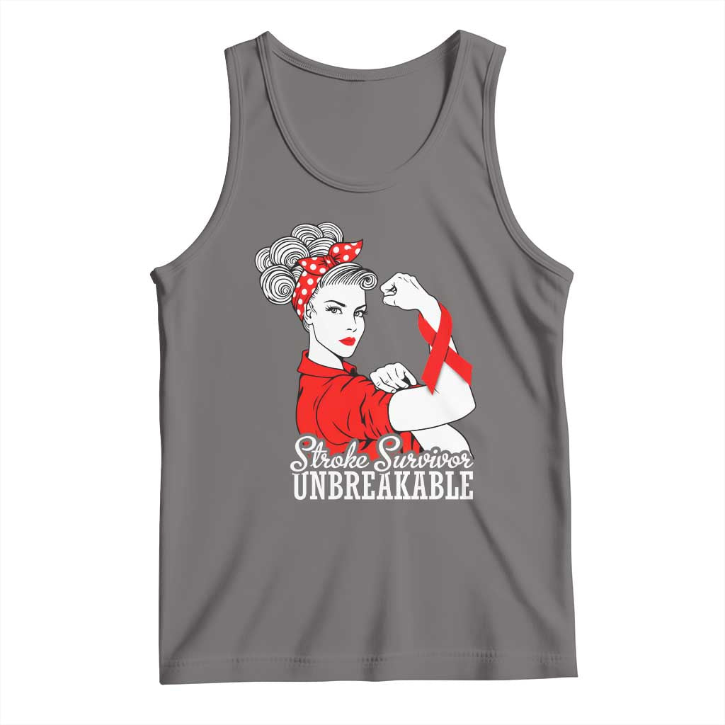 Stroke Survivor Unbreakable Tank Top Stroke Awareness Gift