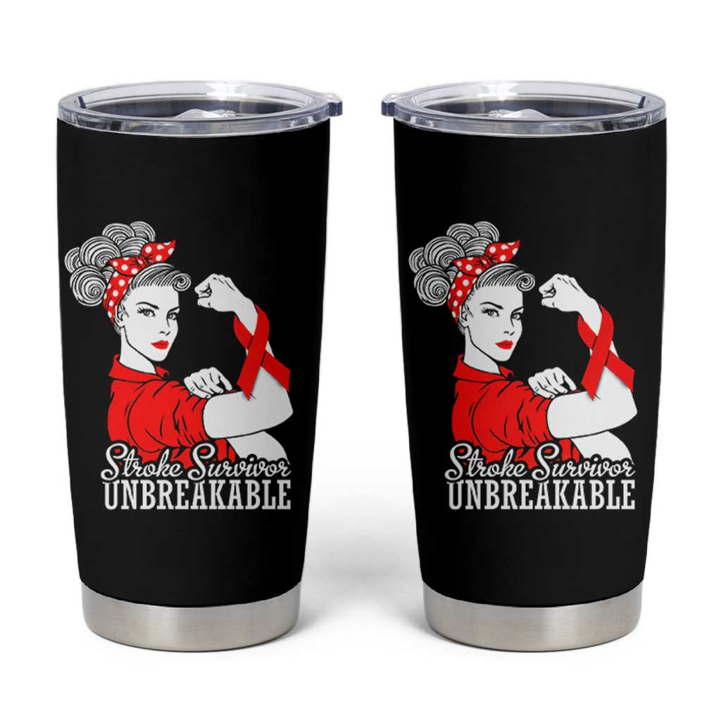 Stroke Survivor Unbreakable Tumbler Cup Stroke Awareness Gift