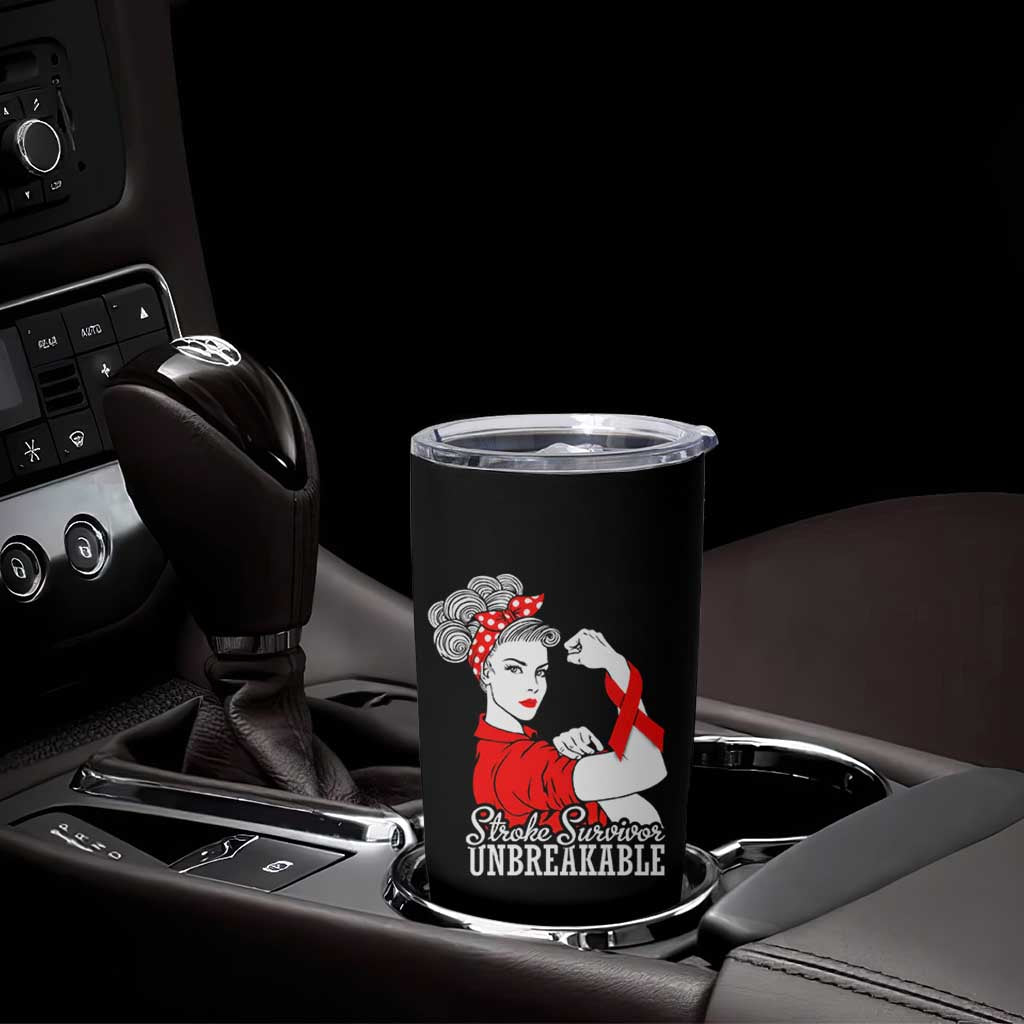 Stroke Survivor Unbreakable Tumbler Cup Stroke Awareness Gift