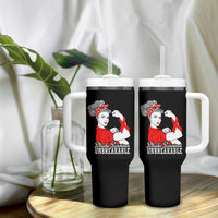 Stroke Survivor Unbreakable Tumbler With Handle Stroke Awareness Gift