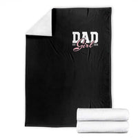 Dad Girl 2026 Throw Blanket Soon to Be Daddy of Baby Girl