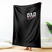 Dad Girl 2026 Throw Blanket Soon to Be Daddy of Baby Girl