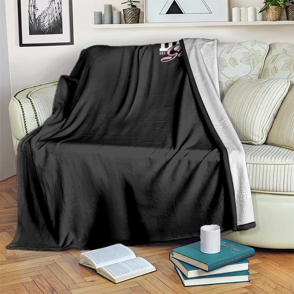 Dad Girl 2026 Throw Blanket Soon to Be Daddy of Baby Girl