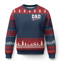 Dad Girl 2026 Ugly Christmas Sweater Soon to Be Daddy of Baby Girl