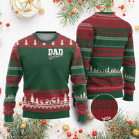 Dad Girl 2026 Ugly Christmas Sweater Soon to Be Daddy of Baby Girl