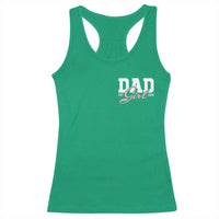 Dad Girl 2026 Racerback Tank Top Soon to Be Daddy of Baby Girl