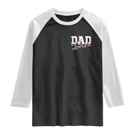 Dad Girl 2026 Raglan Shirt Soon to Be Daddy of Baby Girl
