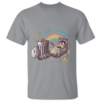Funny Raccoon T Shirt Stay Trashy Rainbow Bin Cute Trash Panda - Wonder Print Shop