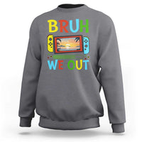 Summer Vacation Sweatshirt Bruh We Out Game Console Happy Last Day Of School - Wonder Print Shop