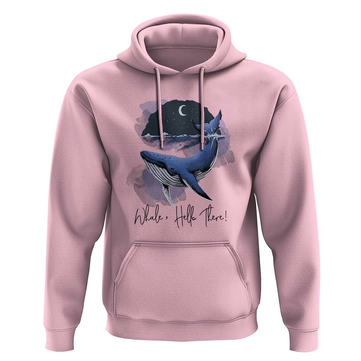 52-Hertz Whale Lover Hoodie Hello There Marine Biologist - Wonder Print Shop