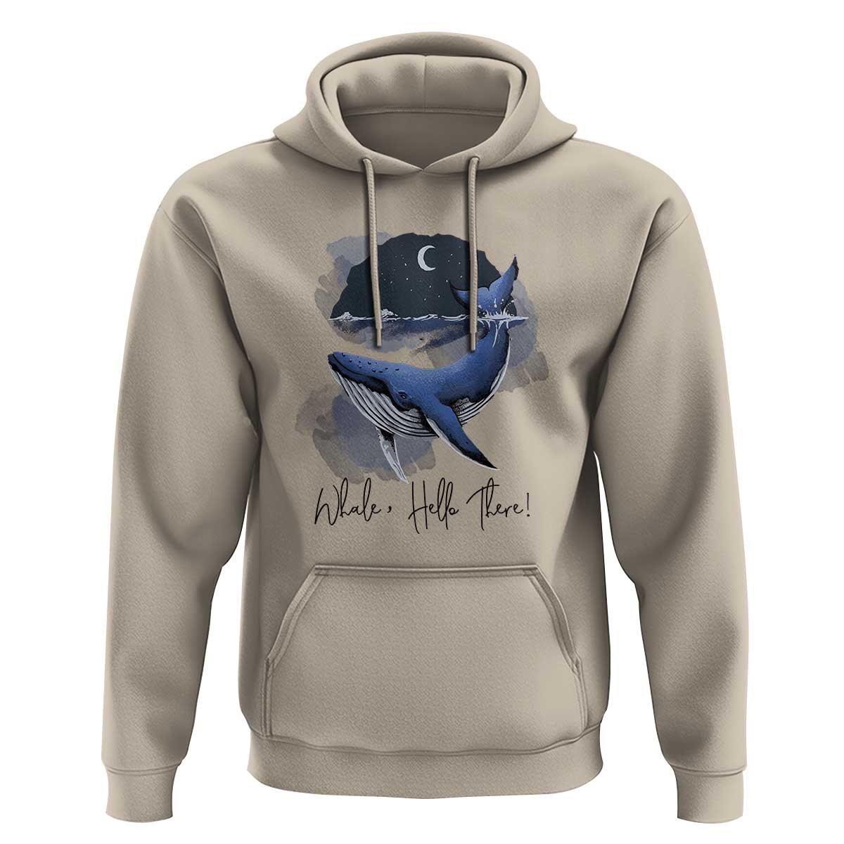 52-Hertz Whale Lover Hoodie Hello There Marine Biologist - Wonder Print Shop