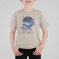 52-Hertz Whale Lover T Shirt For Kid Hello There Marine Biologist - Wonder Print Shop