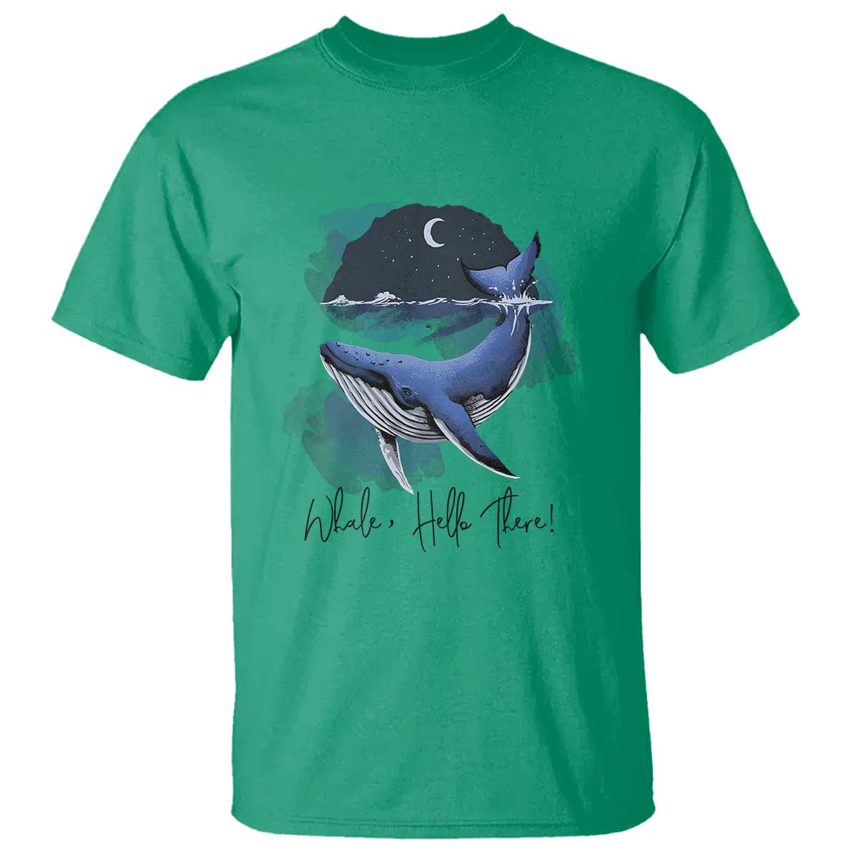52-Hertz Whale Lover T Shirt Hello There Marine Biologist - Wonder Print Shop