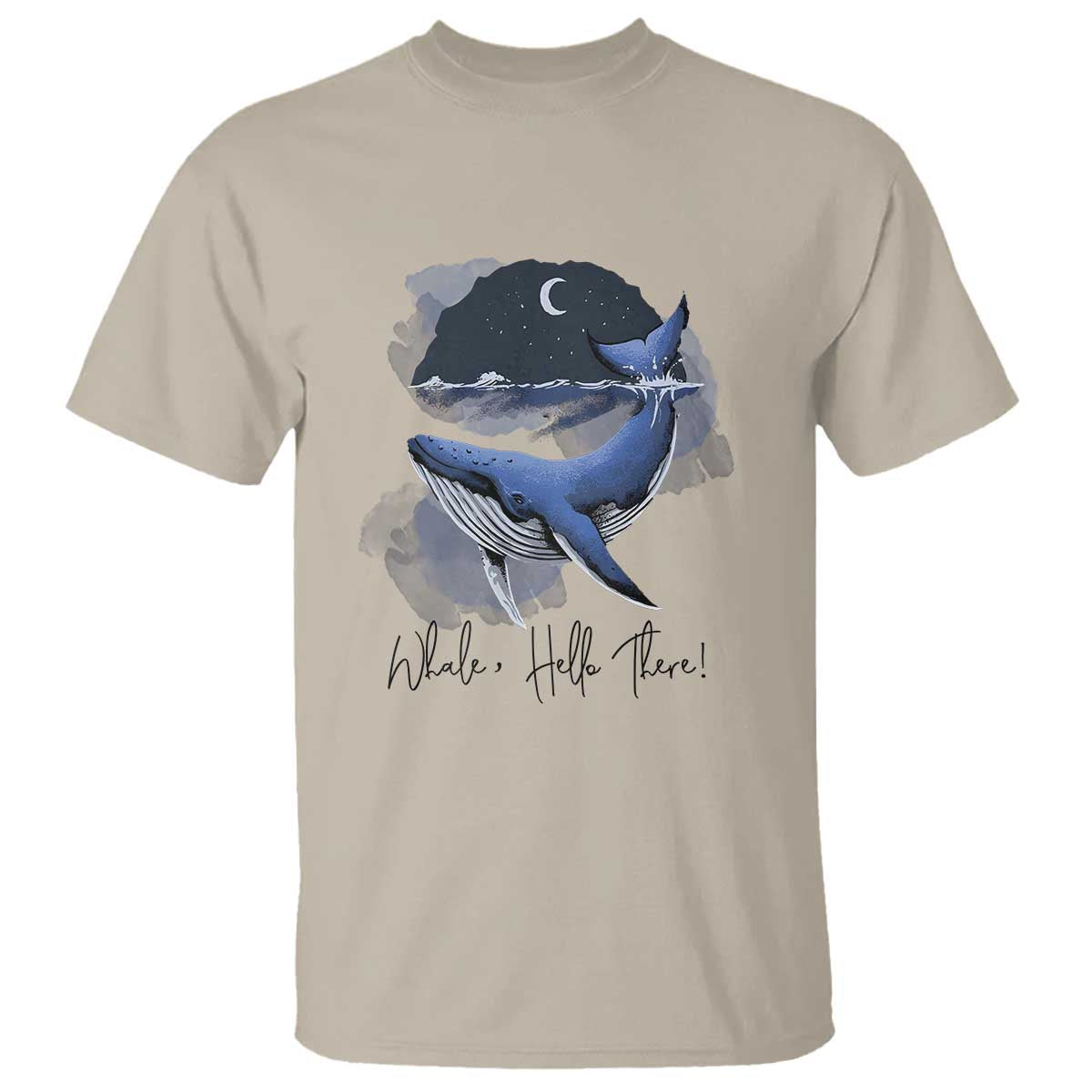 52-Hertz Whale Lover T Shirt Hello There Marine Biologist - Wonder Print Shop