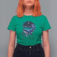 52-Hertz Whale Lover T Shirt For Women Hello There Marine Biologist - Wonder Print Shop