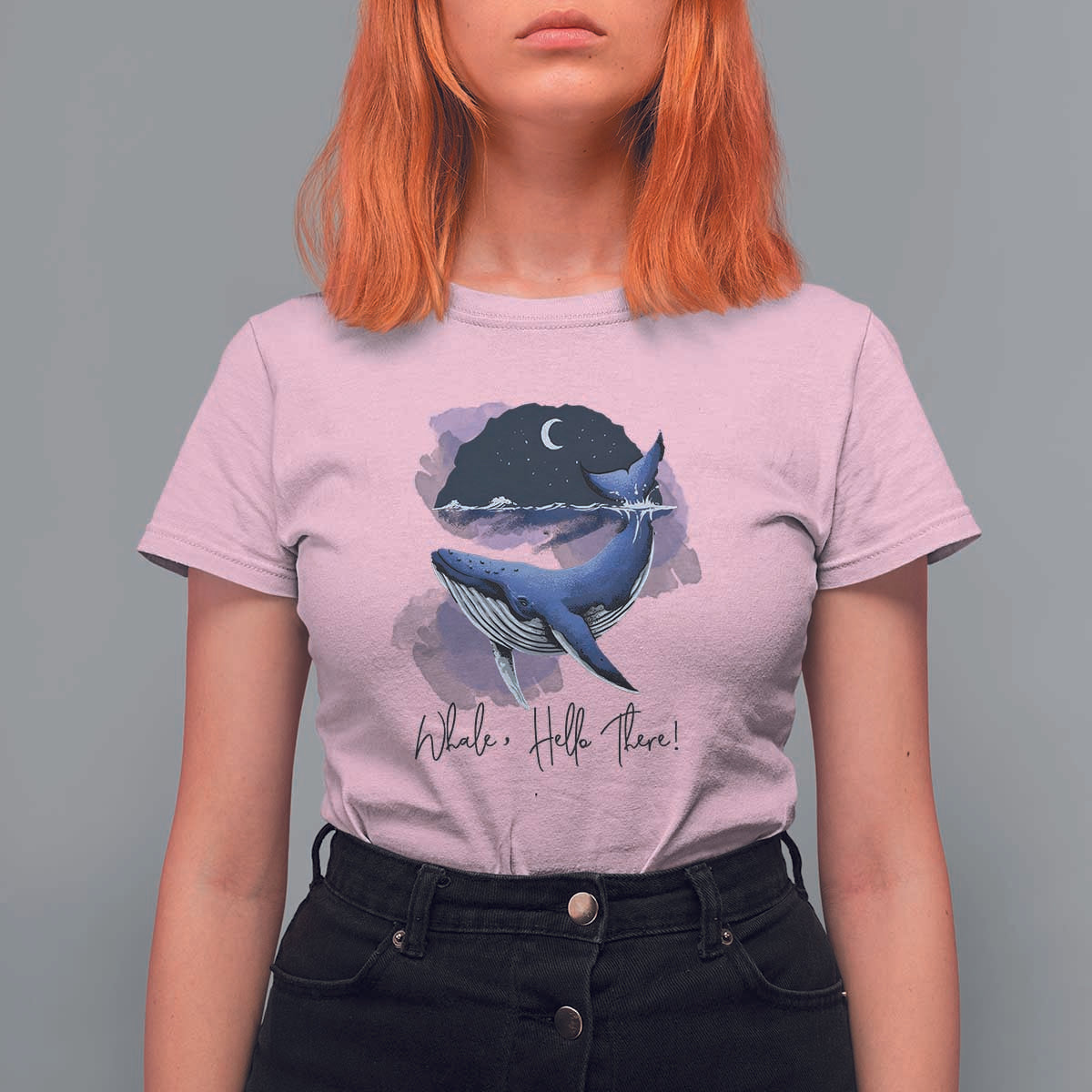 52-Hertz Whale Lover T Shirt For Women Hello There Marine Biologist - Wonder Print Shop