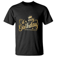 It's My Birthday Party T Shirt B-day Squad Crown - Wonder Print Shop