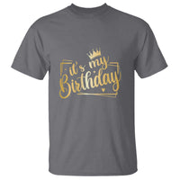 It's My Birthday Party T Shirt B-day Squad Crown - Wonder Print Shop