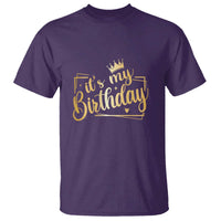 It's My Birthday Party T Shirt B-day Squad Crown - Wonder Print Shop