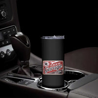 Funny I Will Be In The Garage Skinny Tumbler Car Mechanic Metal Sign - Wonder Print Shop