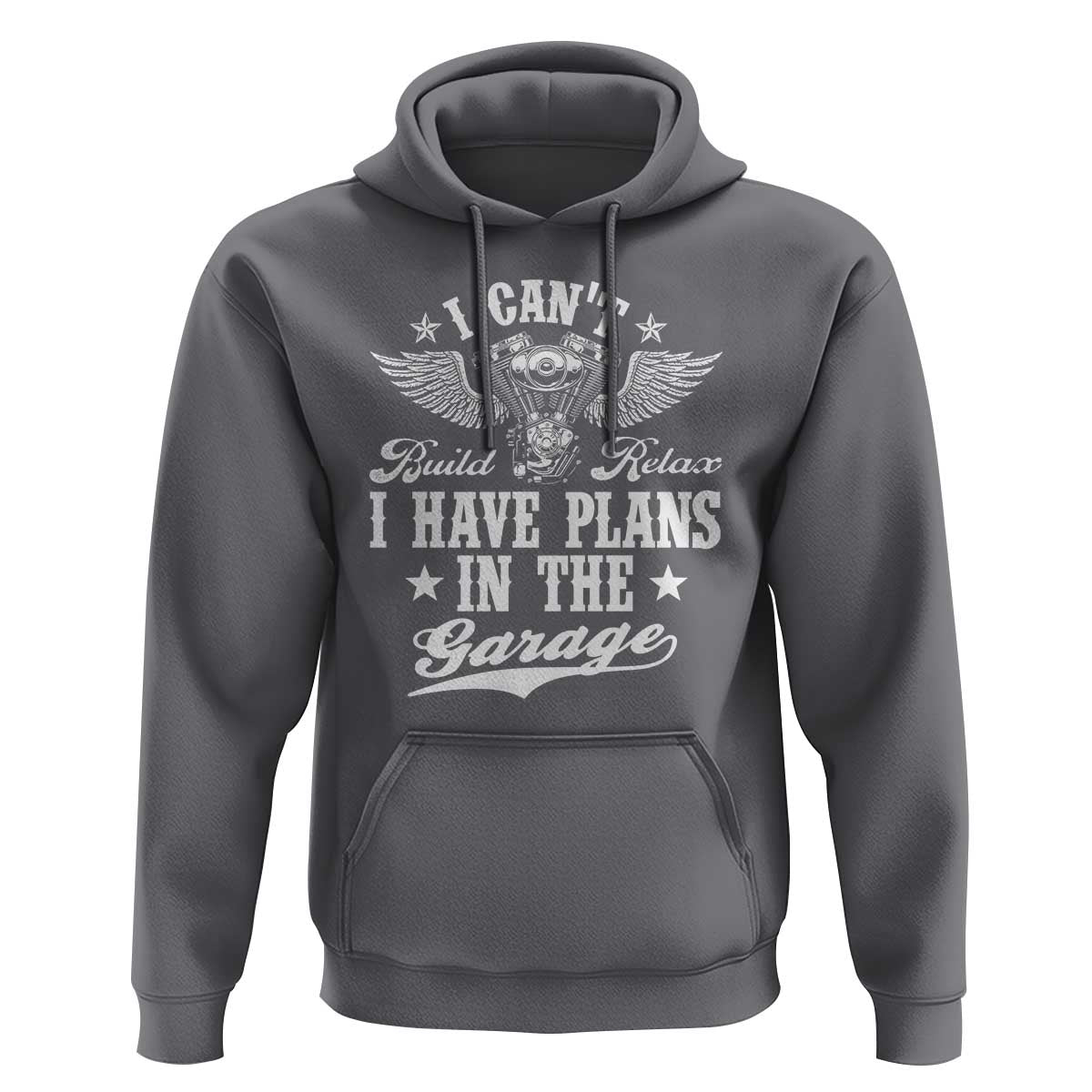 Funny I Cant I Have Plans In The Garage Hoodie Car Mechanics Fathers Day - Wonder Print Shop