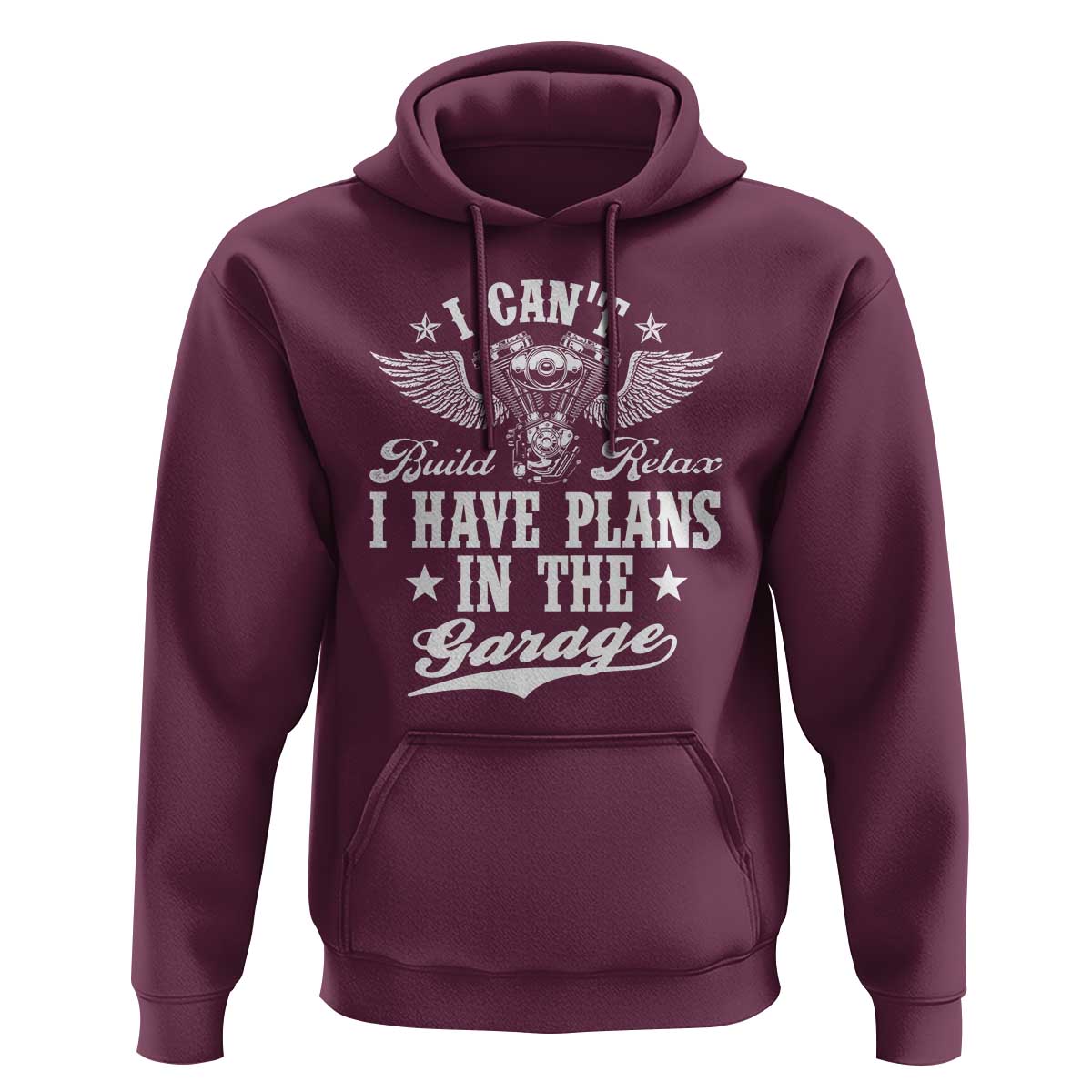 Funny I Cant I Have Plans In The Garage Hoodie Car Mechanics Fathers Day - Wonder Print Shop