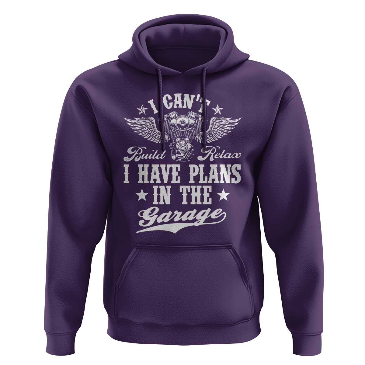 Funny I Cant I Have Plans In The Garage Hoodie Car Mechanics Fathers Day - Wonder Print Shop
