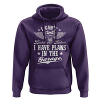 Funny I Cant I Have Plans In The Garage Hoodie Car Mechanics Fathers Day - Wonder Print Shop