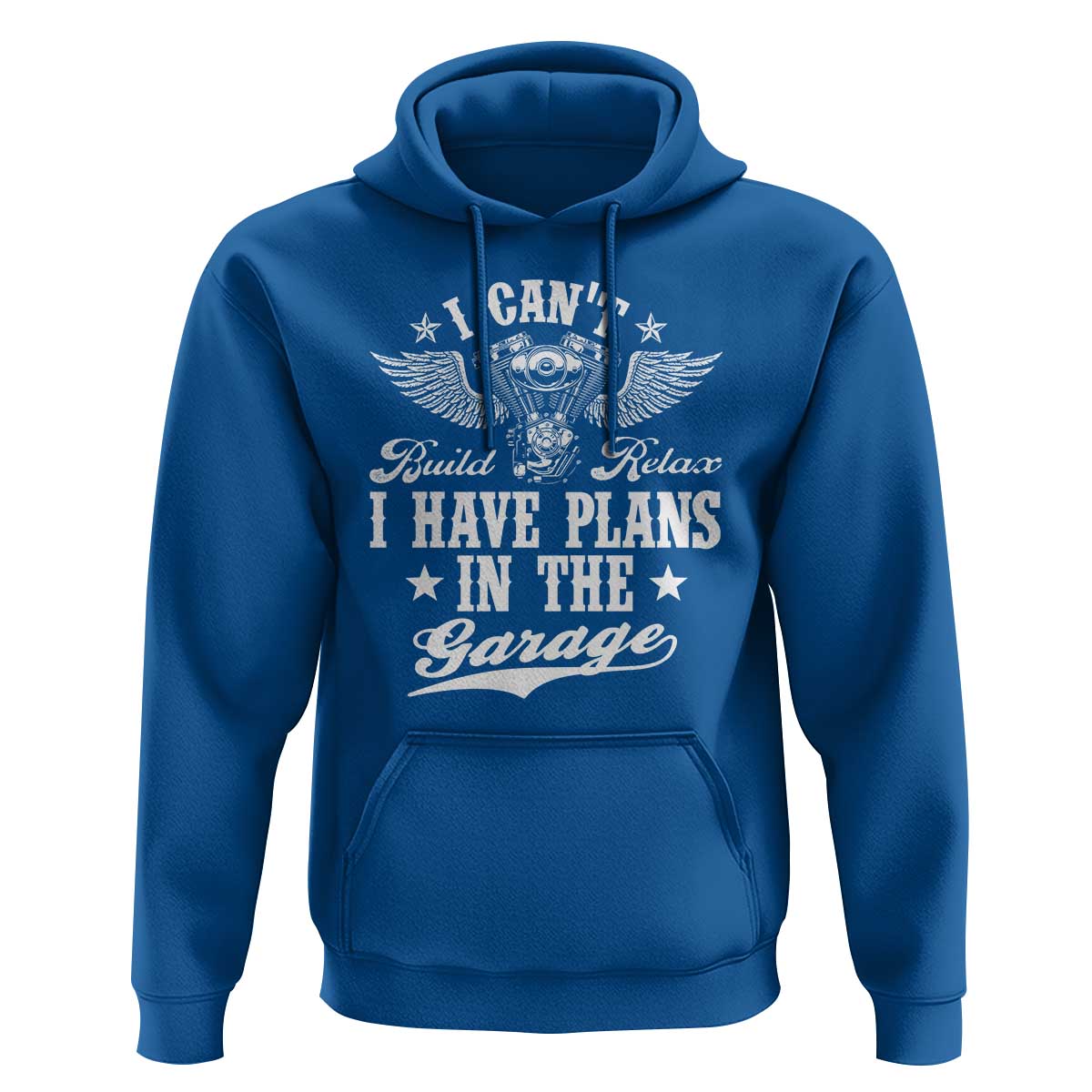 Funny I Cant I Have Plans In The Garage Hoodie Car Mechanics Fathers Day - Wonder Print Shop