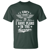 Funny I Cant I Have Plans In The Garage T Shirt Car Mechanics Fathers Day - Wonder Print Shop