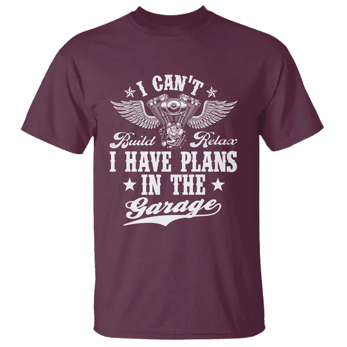 Funny I Cant I Have Plans In The Garage T Shirt Car Mechanics Fathers Day - Wonder Print Shop