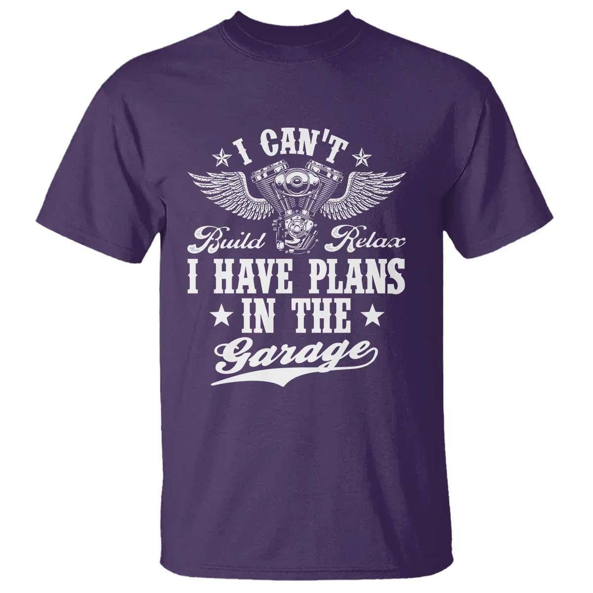 Funny I Cant I Have Plans In The Garage T Shirt Car Mechanics Fathers Day - Wonder Print Shop