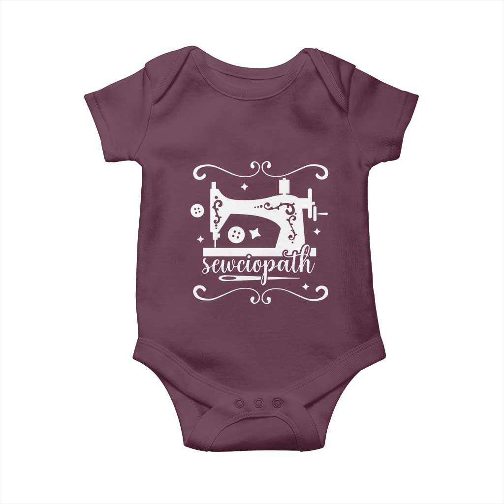 Sewing Lover Baby Onesie Sewciopath Quilter Sewing Machine - Wonder Print Shop