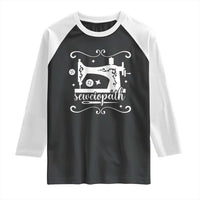 Sewing Lover Raglan Shirt Sewciopath Quilter Sewing Machine - Wonder Print Shop