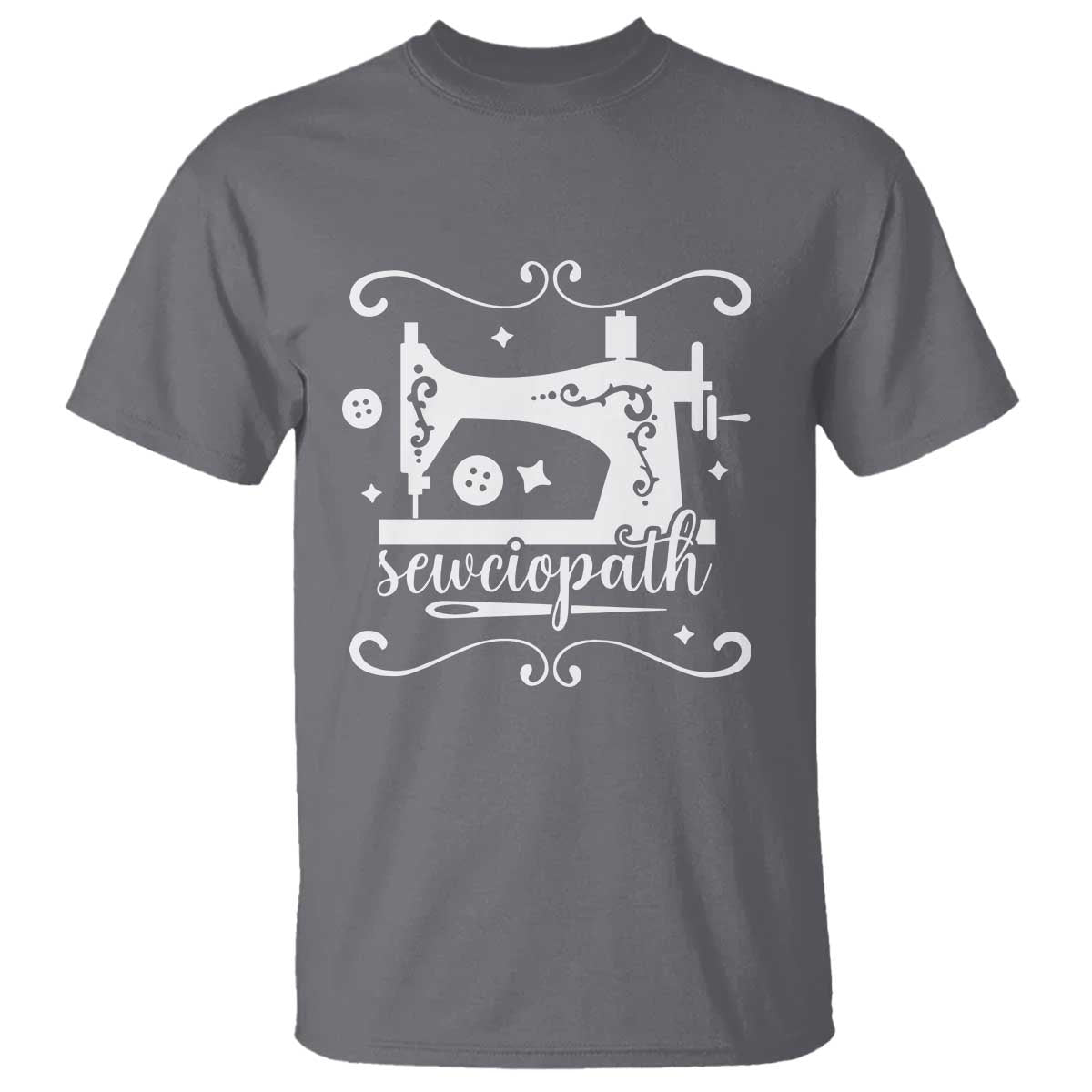 Sewing Lover T Shirt Sewciopath Quilter Sewing Machine - Wonder Print Shop