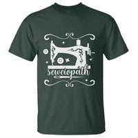 Sewing Lover T Shirt Sewciopath Quilter Sewing Machine - Wonder Print Shop