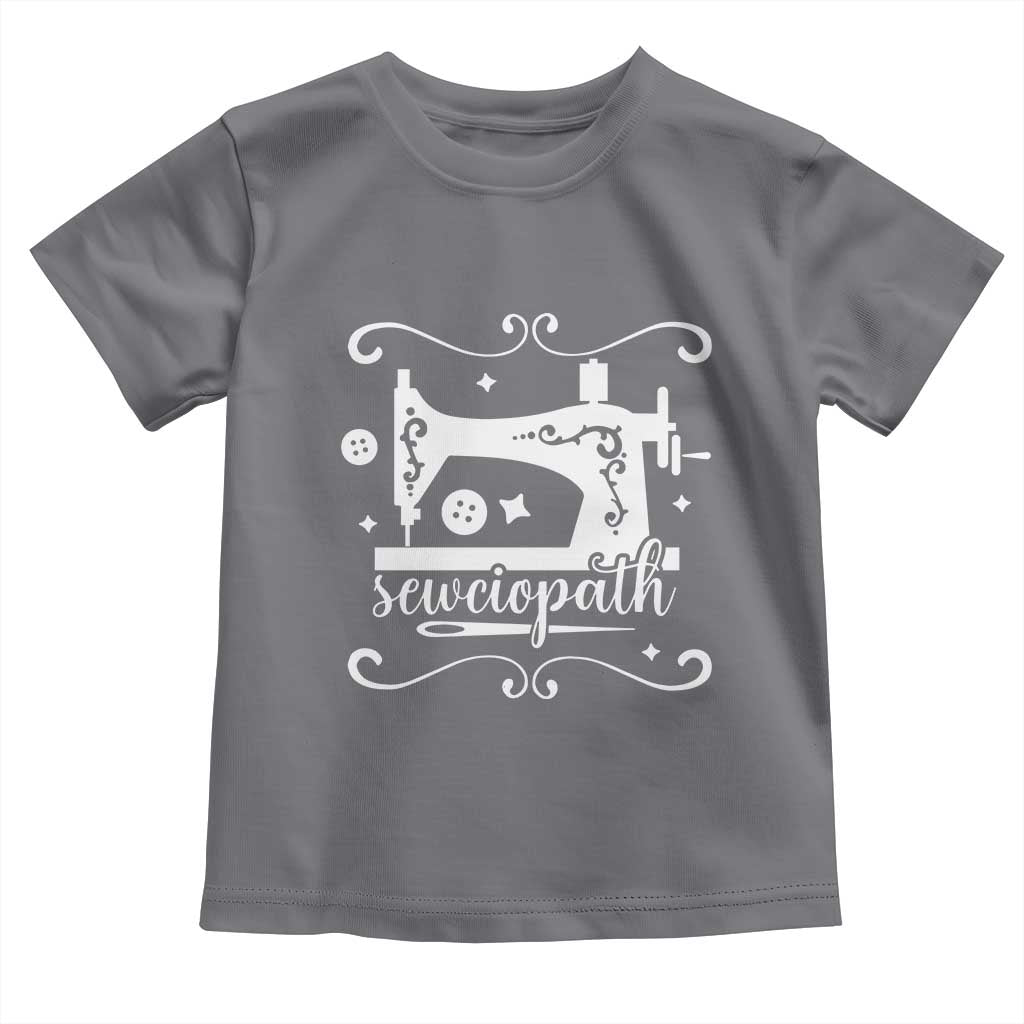 Sewing Lover Toddler T Shirt Sewciopath Quilter Sewing Machine - Wonder Print Shop